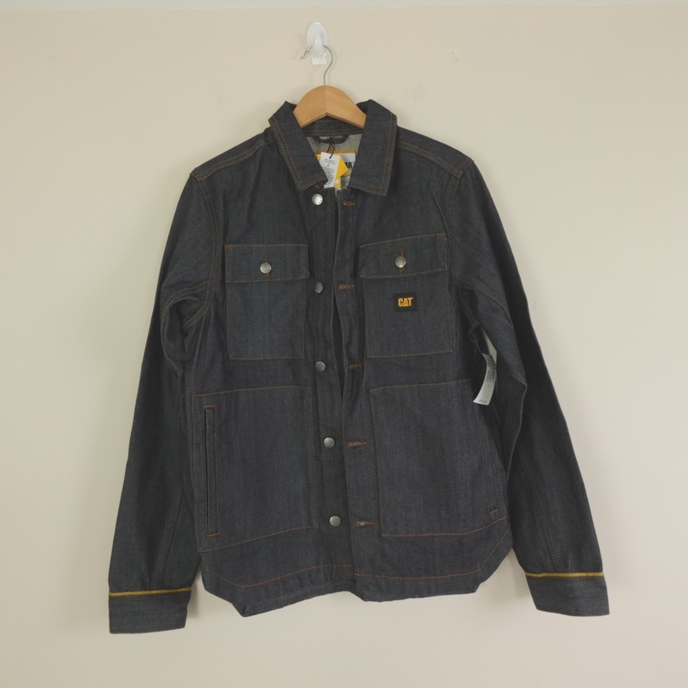CAT Caterpillar Jacket‎ Selvedge Denim NWT